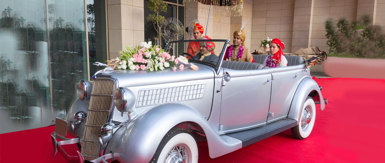 Book your wedding car from us