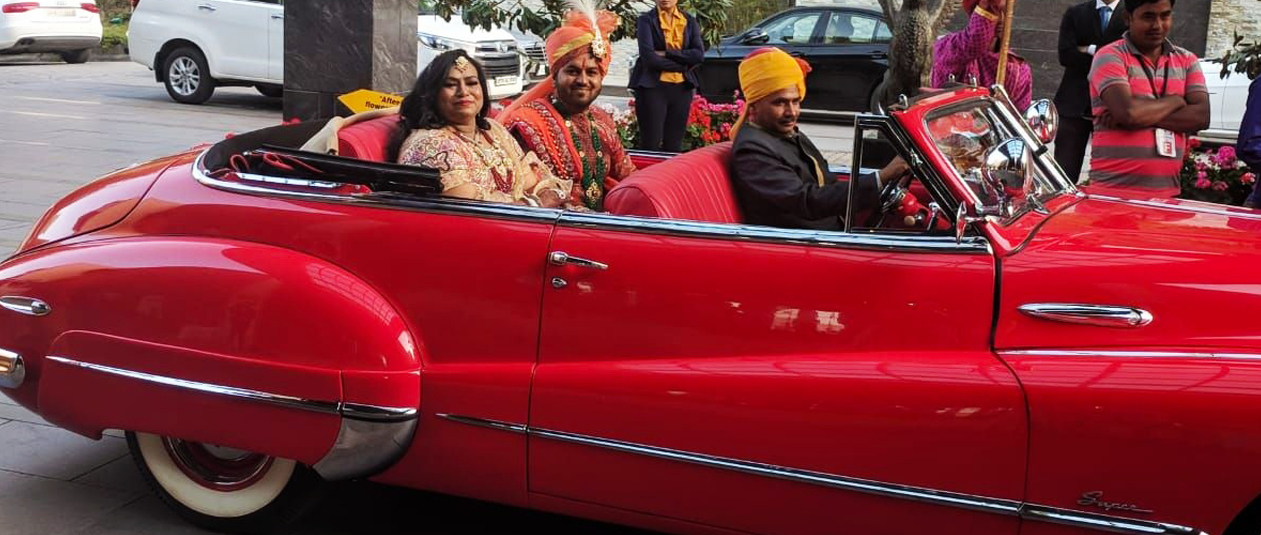 Book your wedding car from us